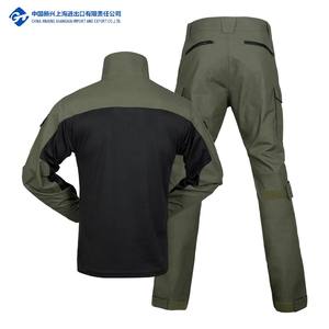 <span class=keywords><strong>Multicam</strong></span> Vert Olive Tactical Frog Suit Ripstop Camouflage Battlefield Uniform pour l'entraînement en plein air et les opérations sur le terrain - Product Image 2