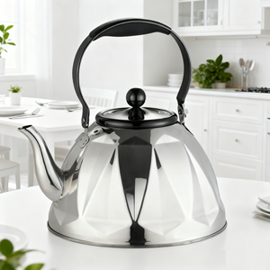 Stainless Steel Tea <strong>Kettle</strong> with <strong>Vintage</strong> Gas Induction New Design Metal Body Infuser Popular in Middle East - Product Image 1