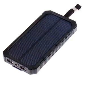 Batterie solaire étanche 12000 mAh avec charge complète par énergie solaire, chargeur solaire portable avec lumière LED - Product Image 6