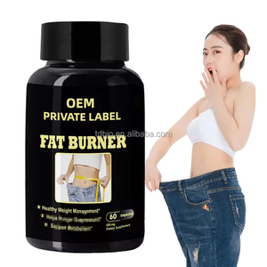 Suplemen Herbal Pelangsing Pembakar Lemak Label Pribadi 100% Bahan Alami Kesehatan Membakar Lemak Kapsul Pembakar Lemak OEM - Product Image 1