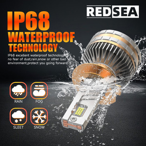 Redsea R45 200w 20000LM Phares de voiture LED H4 <span class=keywords><strong>H7</strong></span> H11 9005 9006 9012 <span class=keywords><strong>Ampoules</strong></span> de phare LED 12v IP68 6500K Ampoule de phare de voiture - Product Image 4