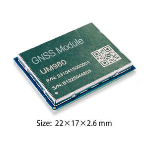 GNSS UM980 GPS BDS GLONASS Galileo QZSS โมดูลระบุตำแหน่ง RTK ความถี่สูงแบบหลายระบบดาวเทียมทุกประเภท ZED-F9P - Product Image 2