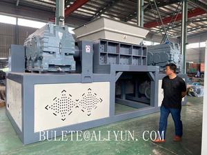 เครื่องย่อยยางรถเสียแบบเก่า,เครื่องย่อยยางรถเสียแบบสองแกนสำหรับขายในแอฟริกาใต้ - Product Image 3