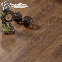 Plancher en bois de chêne de style rustique Planchers à usage intérieur