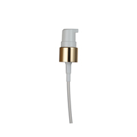 Flacon pompe carré en acrylique doré de 50 ml pour cosmétiques, contenants cosmétiques de luxe