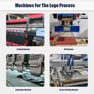 Custom Logo Graphic T Shirt Leather Tee Cotton Heavyweight Oversized <b>Vintage</b> Distressed Embroidery T-shirt Zip up <b>Tshirt</b> for Men - Product Image 4