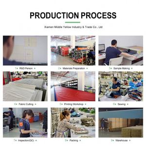 Middle Yellow 210D Polyester Promotional Draw String <b>Backpack</b> Custom logo Printed Red <b>Drawstring</b> Dust Bag - Product Image 6