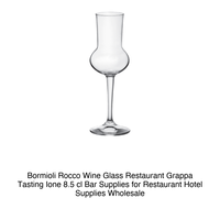 Bormioli Rocco Restaurant Grappaglas 8,5 cl H 16,3 cm Ø 5,6 cm Proefglas