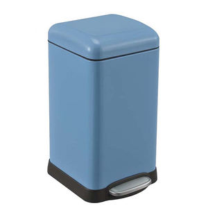 Práctico <span class=keywords><strong>cubo</strong></span> de <span class=keywords><strong>basura</strong></span> cuadrado con Pedal, <span class=keywords><strong>cubo</strong></span> de <span class=keywords><strong>basura</strong></span> de cocina de diseño Simple para dormitorio, <span class=keywords><strong>cubo</strong></span> de <span class=keywords><strong>basura</strong></span> colorido - Product Image 5