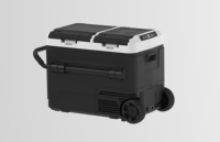 Réfrigérateur portable électrique JP à double zone pour camping, glacière à compresseur DC, congélateur, réfrigérateur de voiture