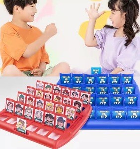 Devinez qui je suis ? Jeu de <span class=keywords><strong>puzzle</strong></span> pour enfants, exercice de raisonnement logique, devinez les personnages, jouets de table parent-enfant - Product Image 1
