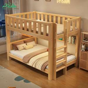 Muebles Modernos para Dormitorio Infantil Wayon, <span class=keywords><strong>Cama</strong></span> <span class=keywords><strong>Litera</strong></span> Doble con Escalera y Cajones de Almacenamiento - Product Image 5