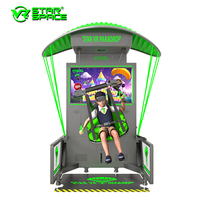 Juegos de salón recreativos Parque de atracciones Simulador de cine VR 9D Entretenimiento VR Equipo de simulación de vuelo Máquina de juego VR para Centro Comercial