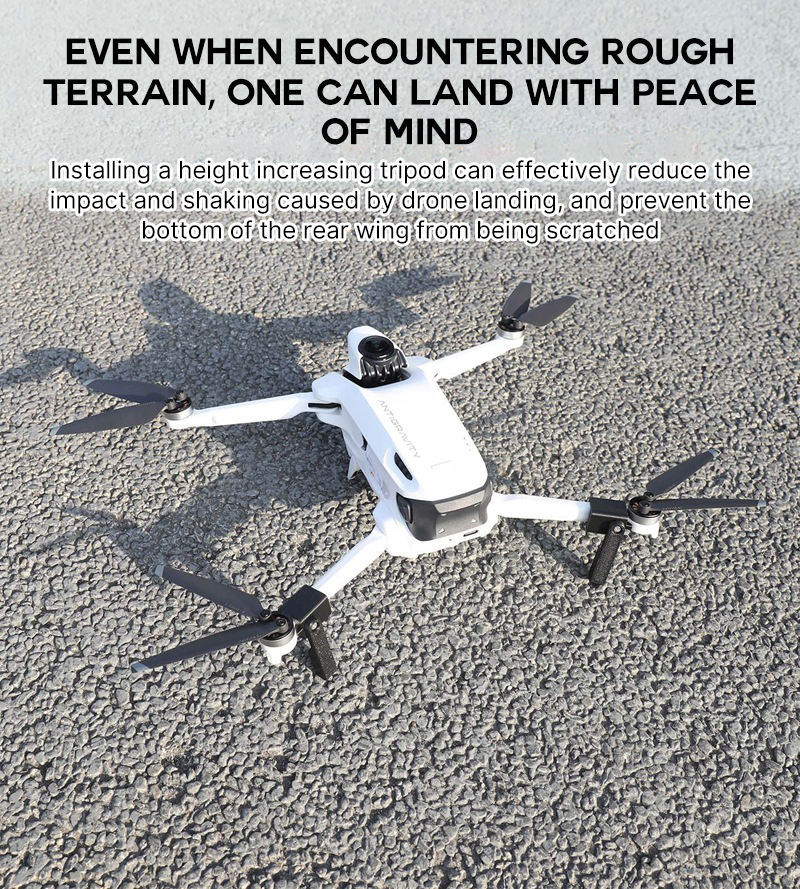 HONGDAK for Shadow Feather Antigravity A1 Drone Height Extender Tripod Landing Gear Accessory Bottom Scratch-Resistant Foldable