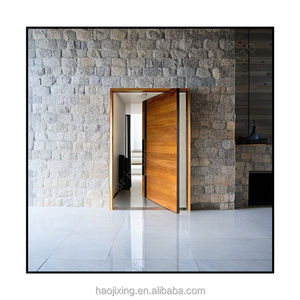 Nouvelle <span class=keywords><strong>porte</strong></span> <span class=keywords><strong>d</strong></span>'entrée principale en bois composite en acier américain et aluminium personnalisée - Product Image 3