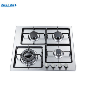 <strong>Prestige</strong> Iris 3 <strong>Burner</strong> <strong>Gas</strong> <strong>Stove</strong> | Toughened Glass Top | Tri-Pin Brass <strong>Burners</strong> | Ergonomic Knob | Black | 2Yr Warranty | Outdoor - Product Image 3