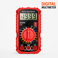 ANENG SZ308 untuk Multimeter Digital Portabel Ringkas Presisi Tinggi Multi-Fungsi Layar LCD Tanpa Baterai Perlindungan IP57