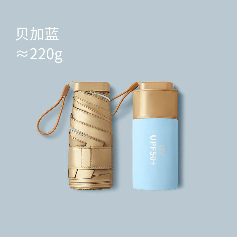 40% de rabais sur parapluie plat beijia colle bleu-or