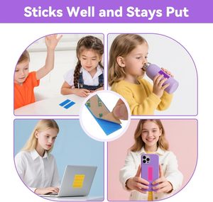 Autocollants sensoriels texturés pour enfants autistes de TSA TDAH Bandes de silicone Enfants Autisme sensoriel Thérapie Soulagement du stress Ensembles de jouets - Product Image 3