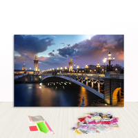 Peinture au diamant personnalisée avec votre propre photo, kits de peinture au diamant personnalisés avec photo pour la décoration murale DIY à la maison