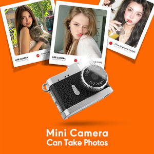 Caméras pour étudiants en vente flash, enregistreur vidéo <span class=keywords><strong>photo</strong></span> de poche, 720P HD, rétro, classique, mini caméra porte-clés, caméra compacte pour pouce - Product Image 5