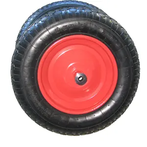 3.50-Pneu pneumatique de roue en caoutchouc pneumatique pour brouette