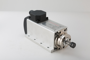 Moteur de broche refroidi par air 1,5 kW 24 000 tr/min économique et rapide 110 V/220 V avec courroie carrée pour gravure et fraisage CNC - Product Image 3