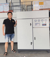 Machine de remplissage d'azote mobile haute pureté PLC 220V pour extincteur