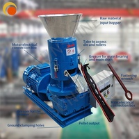 Machine à granulés à rouleaux efficace pour la fabrication d'aliments pour animaux de ferme et de granulés de biomasse