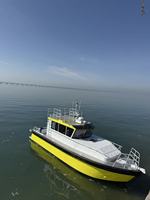 Bateau Pilote en Aluminium Haute Vitesse, Bateau de Travail Professionnel pour le Pilotage et le Sauvetage