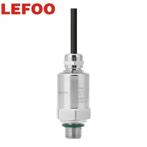 LEFOO 4-20mA 공기 압축기 Transmisor Presion 물 진공 낮은 게이지 압력 센서 압력 송신기