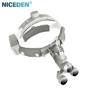 Lampada Frontale Dentale Chirurgica LED 7W, Luce per Esami Medici ENT, Regolabile, Ricaricabile Wireless - Product Image 1