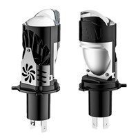 Nouveau phare de moto LED super lumineux haute puissance 12V 45W 50 000 lumens, type concentré, à brancher, ajustement universel, double faisceau