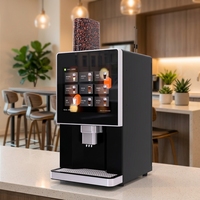 LE307A Distributeurs automatiques de café de table entièrement automatiques à service libre, avec café fraîchement moulu, directement de l'usine