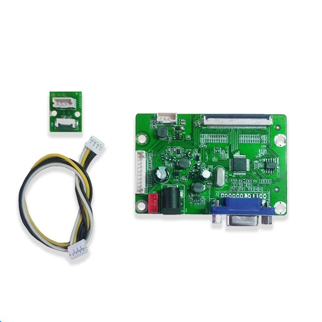 60pin LVDS to VGA converter board C090EAN02.0 LCD controller board kit