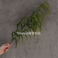 Kunstmatige Real Touch Hortensia Bloemen Bos-stijl Kunstbloemen Kunstmatige Varens Bruiloft Decoratie Landschapsontwerp Zacht