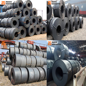 Huaruitai stk400 steel factory sales stk500 black coil carbon steel/iron tape for pipe per ton - Product Image 6