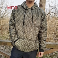 MITO 100% Nylon Woobie Hoodie/Veste DNC Poncho Liner Tactical Woodland Camo Hoodie