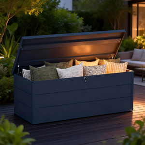 <span class=keywords><strong>Contenitore</strong></span> portaoggetti grande <span class=keywords><strong>da</strong></span> <span class=keywords><strong>giardino</strong></span>, baule portaoggetti in metallo per cuscini, <span class=keywords><strong>contenitore</strong></span> portaoggetti <span class=keywords><strong>da</strong></span> esterno su misura, mobili <span class=keywords><strong>da</strong></span> <span class=keywords><strong>giardino</strong></span> - Product Image 1