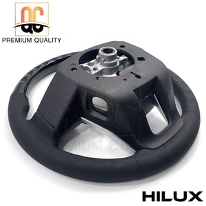 Guangzhou qicheng autopartes Asia mercado Venta caliente volante de madera negra para Hilux Revo <span class=keywords><strong>Vigo</strong></span> pick up - Product Image 4