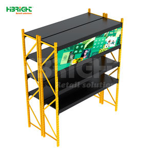 Estante de exhibición de almacenamiento de estante de almacén integrado personalizado Highbright para la venta - Product Image 1