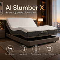 Intelligente, verstellbare Taschenfederkern-Konvertiermatratze mit Zero-Gravity-Elektrobett für Queen-Size-Hotelbetten – Feste Ausführung