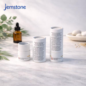 Emballage en tube de carton écologique de haute qualité pour parfum, emballage en cylindre pour huile essentielle, boîte d'emballage pour huile de chanvre, tube en papier kraft - Product Image 4