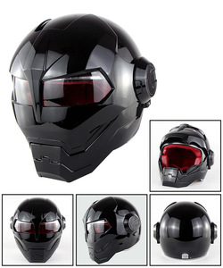 Mới Nhất Subo Nhà Máy Thiết Kế Hộp Sọ Mũ Bảo Hiểm Marvel Xây Dựng Động Cơ Mũ Bảo Hiểm Siêu Mát Offroad ABS Kép Visor An Toàn Xe Máy Mũ Bảo Hiểm - Product Image 4