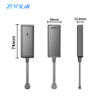 Traceur GPS Véhicule Étanche ZOOBII A18 avec Positionnement LBS, Plateforme Gratuite, Serveur 4G LTE, Moniteur Vocal SOS, Compatible iOS Android PC