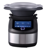 Mesin Thermo Mixer Multifungsi 5L Stainless Steel Plastik untuk Penggunaan Komersial Hotel