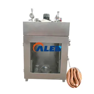 Pequeña máquina industrial para ahumar carne de pollo y cerdo/ahumador de carne de pescado eléctrico para interiores más vendido