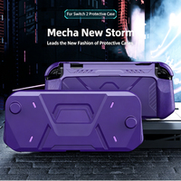 Accessoires de jeu, étui de protection de remplacement pour console de jeu Switch 2, coque rigide de style Mecha entièrement enveloppante pour Switch
