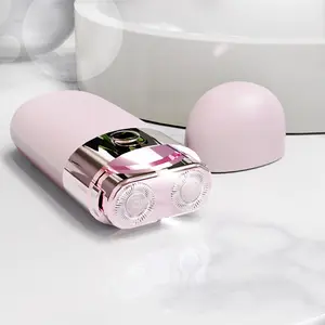 New Mini Electric Shaver Double Head Lady Body Hair Removal Back Arms Leg Hair Epilator Bikini Trimmer Tool