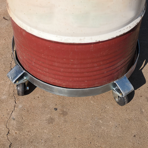 450kg Capacidad Galón galvanizado Tambor <span class=keywords><strong>Dolly</strong></span> Manejo de materiales Tambor de aceite <span class=keywords><strong>Dolly</strong></span> Barril Carro - Product Image 3